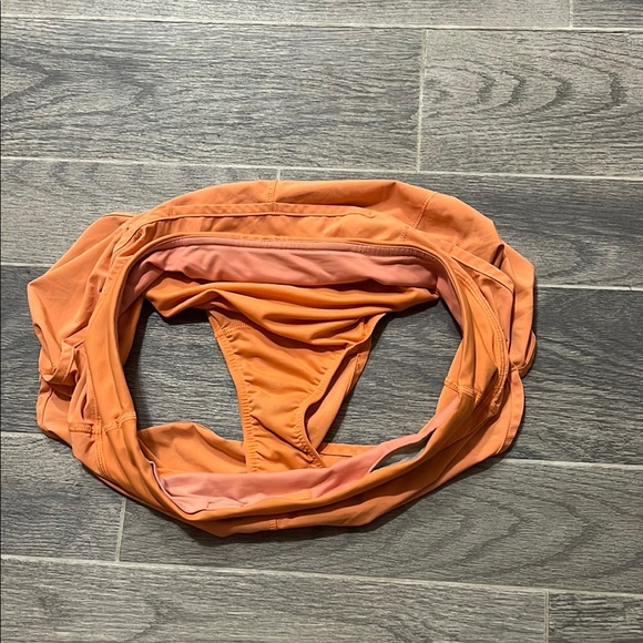 lululemon Speed Up Orange Shorts - Picture 8 of 10